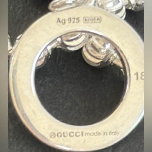 Gucci bracelet 925 automatic 100% - Picture 4 of 12